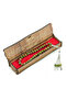 صندوق خاص من حجر Unakit الأخضر مكون من 33 مسبحة صلاة - 3