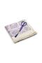 Luxury Light-Colored Ottoman Chenille Prayer Mat with Prayer Beads Gift, Lilac - 3