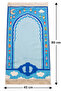 My Son's Prayer Mat with Piggy Bank - with Prayer Beads Gift - 7