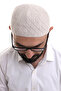 كريم الشتاء الصليب منقوشة المنسوجة Skullcap - 5