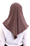Adult Practical Scarf Brown Color - 6
