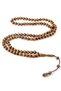 Luxury Istanbul Cut Kesim Kördiken 99-Piece Wooden Prayer Beads - 10 mm
