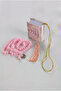 Pink Mini Quran Box - Velvet Covered and Prayer Beads Plexiglass - 2