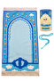 My Son's Prayer Mat with Piggy Bank - with Prayer Beads Gift