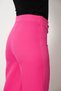 Women's High Waist Palazzo Button Detail Slim Fit Calip Trousers - 2