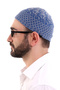 نمط الثلج الشتوي Orlon Skullcap - أزرق - 4