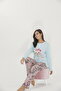 Autumn Battal Long Sleeve Pajama Bottom Long Floral Pajama Set - 6