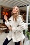 BELT SUEDE COAT WITH FUR INSIDE - 3