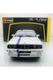 New - New 1988 Bmw M3 (E30) White 1:24 Scale Burago Brand - 3