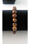 Natural Tiger - Eye Jewelled Bracelet - 3