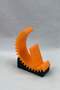 Adjustable Phone and Tablet Stand with Gear Design - Orange / Black - 7