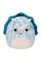 Squishmallows Flip A Delilah The Purple Dino Jerome The Blue Dino Plush Toy 5in - 3