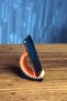 Adjustable Phone and Tablet Stand with Gear Design - Orange / Black - 3