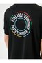 Sports T-Shirt with Printed Slogan on the Back, Crew Neck, Short Sleeves - 5