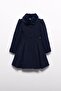 Abel&Lula Girl's Cashmere Coat with Fur Collar_Mnvs05833