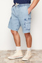 Mavi Regular Fit Kargo Cepli Denim Kot Şort & Bermuda TMNSS24SR00012 - 3