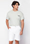 Wide Cut White Carpenter Jeans - TMNSS24SR00010 - 4