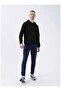 قميص M-sn73 Basic Hoodie 3fx أسود للرجال