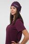 Scrubs Plum V-Neck Surgical Suit & Bonnet