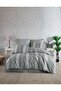 Natural Calors Double Duvet Cover Set with Four Pillows (with Tire Sheets)