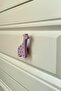 Purple Giraffe, Cabinet Handle - Furniture Handle for Children's Room, Kitchen, Bathroom and Drawer, Handle D - 2
