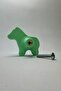 Green Zebra Cabinet Handle - Cute and Durable Furniture Handle for Children's Room, Kitchen and Bathroom D - 5