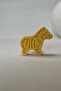 Yellow Zebra Cabinet Handle - Cute and Durable Furniture Handle for Children's Room, Kitchen and Bathroom D - 3