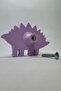 Purple Dino 5 Cabinet Handle - Modern, Cute and Durable Furniture Handle for Children's Room, Kitchen and Bathroom - 5