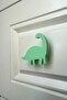 Green Dino 3 Cabinet Handle-Modern, Cute and Durable Furniture Handle for Children's Room, Kitchen and Bathroom