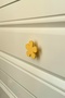 Yellow Clover Cabinet Handle - Stylish, Modern and Durable Furniture Handle for Children's Room, Kitchen and Bathroom, Yd - 2
