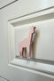 Pink Giraffe Cabinet Handle - Modern, Stylish and Durable Furniture Handle for Children's Room, Kitchen and Bathroom