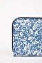 Women's Floral Faux Leather Wallet D6867Axns - 2