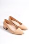 Women's Timo Ten Patent Leather 4 cm Heeled Shoes - 4
