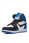 Men's Women's Children's Orthopedic Winter Seasonal Skin High Top Black White Sax Blue Sports Boots - 2