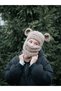 Children/Adult Unisex Puffy Beanie Handmade Hat Ski Snowboard Snow Mask Balaklava Without Accessories - 2