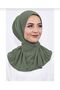 ملابس السباحة الحجاب العلوية المتوافقة مع Snap Fastener Bonnet Hijab - 3