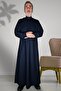 Hajj Umrah Clothes/Front Buttons Hidden and Long Sleeve Buttoned Pocket/Prayer Robe - 4