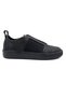 Shadow Black Inside and Outside Genuine Leather Lightweight Eva Black Sole Sports Men's Shoes Sneaker - 2