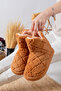 Women's Slippers - Home Boots and Shoes, Thick Light Sole