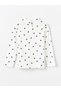 Lcw Kids Printed Crew Neck Long Sleeve Floral Girl's T-Shirt (W4) - 2