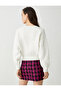 Bow Detailed Knitted Sweater - 4