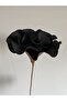 Decorative Handmade Luxury Latex Eva Artificial Flower - Plain BLACK - Foam flower - 3