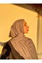 Viscose Combed Shawl Dark Gray - Sheer-proof, Anti-sweat, Easy to Use, Ultra Comfortable - 2