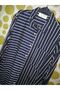Navy Blue Large Size Shirt - Spring and Summer, Cotton - 2