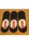 Women's Black Ballerina 3 Piece Socks - 2