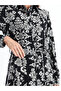 Floral Long Sleeve Women's Shirt Dress - 3