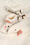 Home Boots Ecru-white Color Women's Home Boots Children's Slippers Home Boots - 4