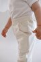 Girl's Elastic Leg Sweatpants 760 Ecru - 7