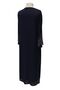 Navy Blue Alya Plus Size Stylish Stone Embroidered Mother's Evening Dress - 4