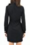 Women's Gold Button Detailed Dress 5209-24 - 5